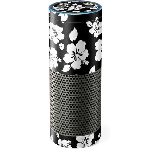 Black and White Amazon Echo Skin