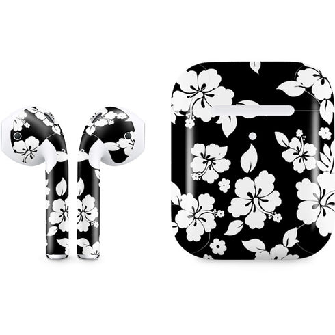 Black and White Apple AirPods 2 Skin