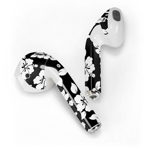 Black and White Apple AirPods 2 Skin