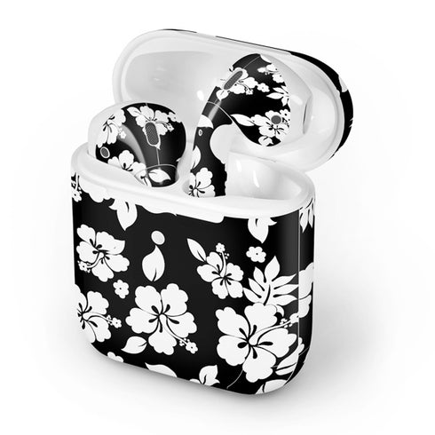 Black and White Apple AirPods 2 Skin
