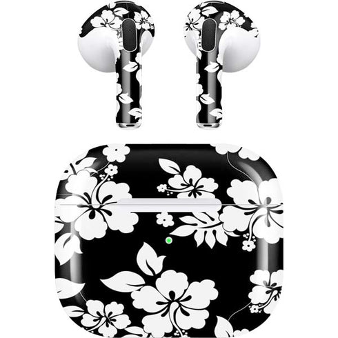 Black and White Apple AirPods (3rd Gen 2021) Skin