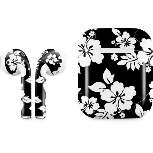 Black and White Apple AirPods Skin