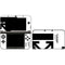 Black and White Arrows 3DS XL 2015 Skin