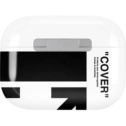 Black and White Arrows AirPods Pro 2nd Gen Skin