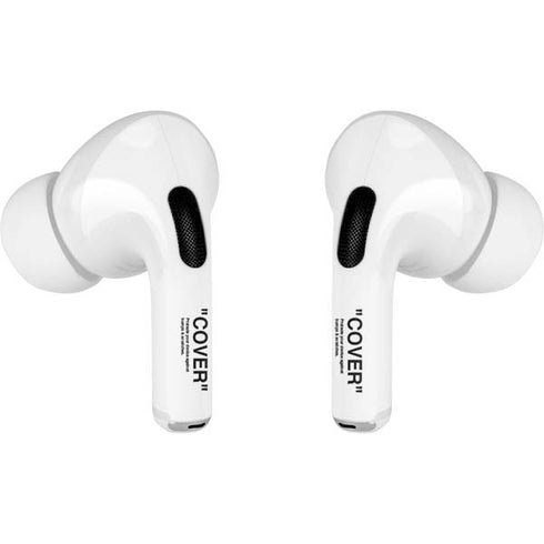 Black and White Arrows AirPods Pro 2nd Gen Skin