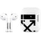 Black and White Arrows Apple AirPods 2 Skin