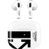 Black and White Arrows Apple AirPods (3rd Gen 2021) Skin