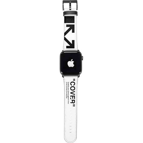 Black and White Arrows Apple Watch Band 38-40mm