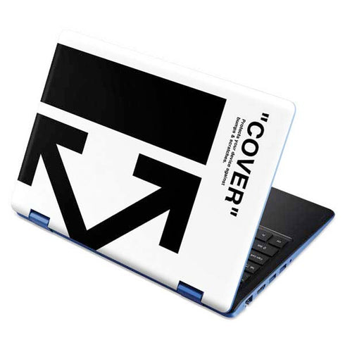Black and White Arrows Aspire R11 11.6in Skin