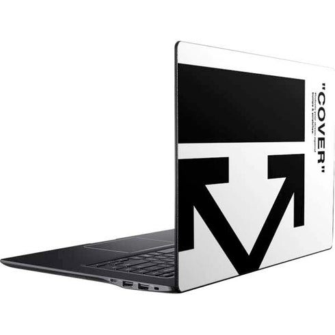 Black and White Arrows Ativ Book 9 (15.6in 2014) Skin