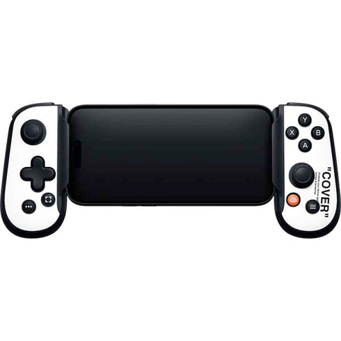 Black and White Arrows Backbone One for iPhone Game Controller Skin