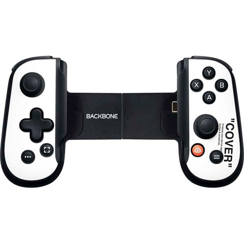 Black and White Arrows Backbone One for iPhone Game Controller Skin