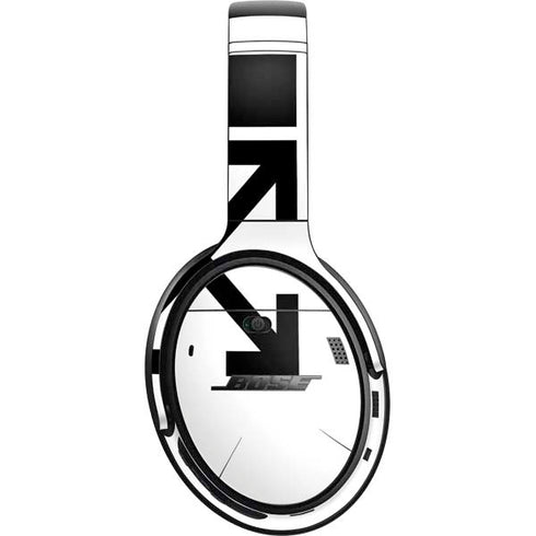 Black and White Arrows Bose QuietComfort 35 Headphones Skin