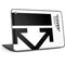 Black and White Arrows HP Chromebook Skin