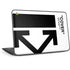 Black and White Arrows HP Chromebook Skin