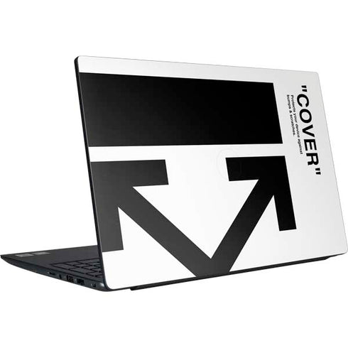 Black and White Arrows Dell Vostro Skin