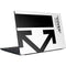 Black and White Arrows Dell Vostro Skin