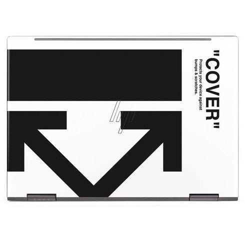 Black and White Arrows HP Envy Skin