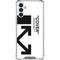 Black and White Arrows Galaxy A13 5G Clear Case
