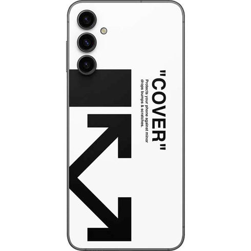 Black and White Arrows Galaxy A14 5G Skin
