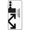 Black and White Arrows Galaxy A14 5G Skin