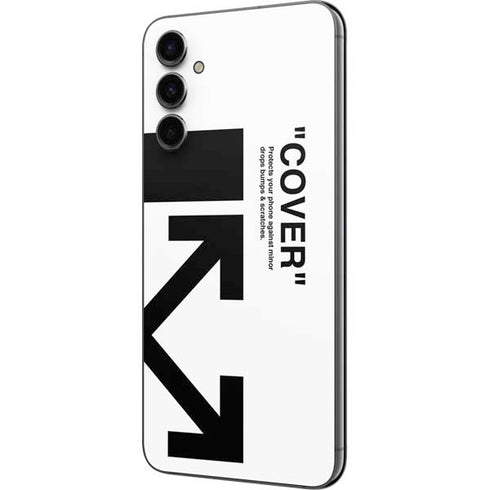 Black and White Arrows Galaxy A14 5G Skin