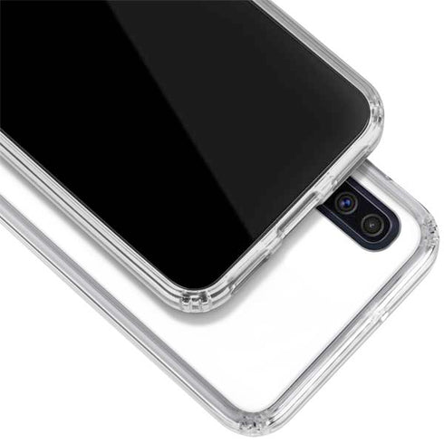 Black and White Arrows Galaxy A50 Clear Case