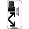 Black and White Arrows Galaxy A52 5G Clear Case