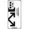 Black and White Arrows Galaxy A53 5G Clear Case