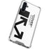 Black and White Arrows Galaxy A54 5G Clear Case