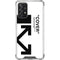 Black and White Arrows Galaxy A72 5G Clear Case