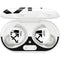 Black and White Arrows Galaxy Buds Plus Skin