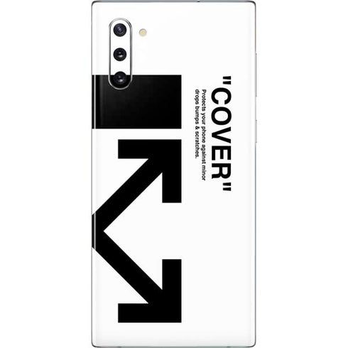 Black and White Arrows Galaxy Note 10 Skin