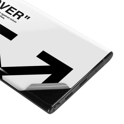 Black and White Arrows Galaxy Note 10 Skin