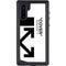 Black and White Arrows Galaxy Note 10 Waterproof Case