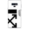 Black and White Arrows Galaxy Note 9 Skin