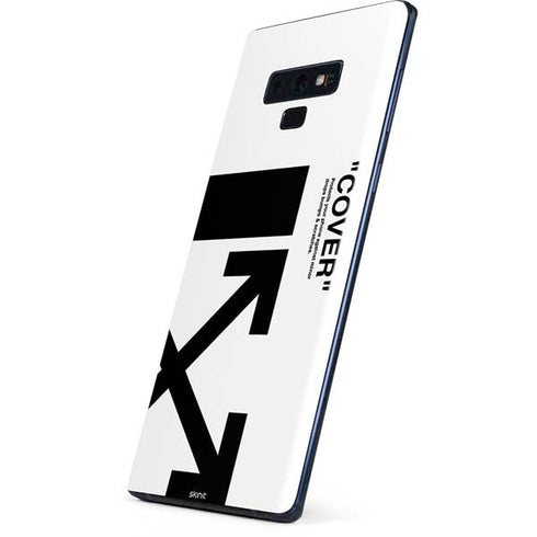Black and White Arrows Galaxy Note 9 Skin