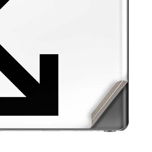 Black and White Arrows Galaxy Note20 5G Skin