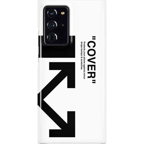 Black and White Arrows Galaxy Note20 Ultra 5G Lite Case