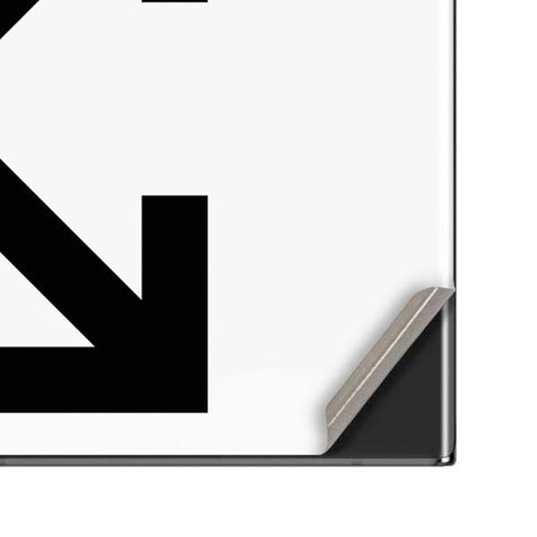 Black and White Arrows Galaxy Note20 Ultra 5G Skin