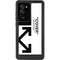 Black and White Arrows Galaxy Note20 Ultra 5G Waterproof Case