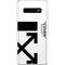 Black and White Arrows Galaxy S10 Plus Skin
