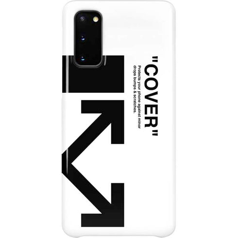 Black and White Arrows Galaxy S20 Lite Case