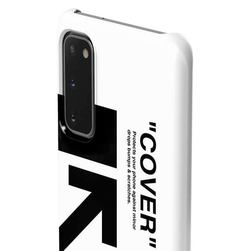 Black and White Arrows Galaxy S20 Lite Case