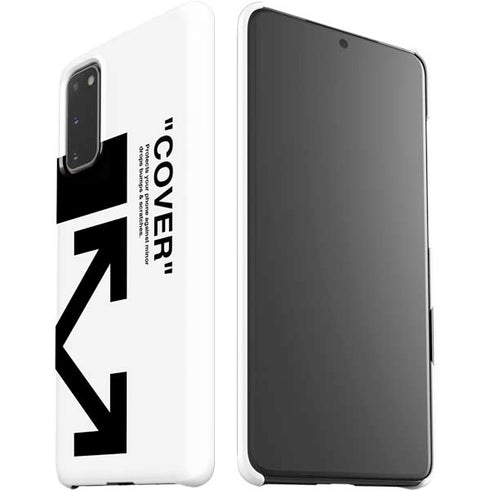 Black and White Arrows Galaxy S20 Lite Case