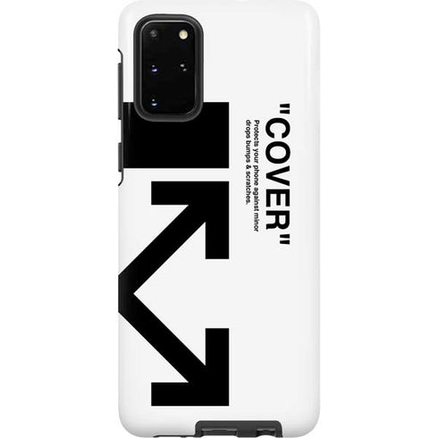 Black and White Arrows Galaxy S20 Plus Pro Case