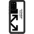 Black and White Arrows Galaxy S20 Plus Waterproof Case