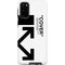 Black and White Arrows Galaxy S20 Pro Case