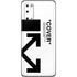Black and White Arrows Galaxy S20 Skin