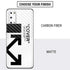 Black and White Arrows Galaxy S20 Skin